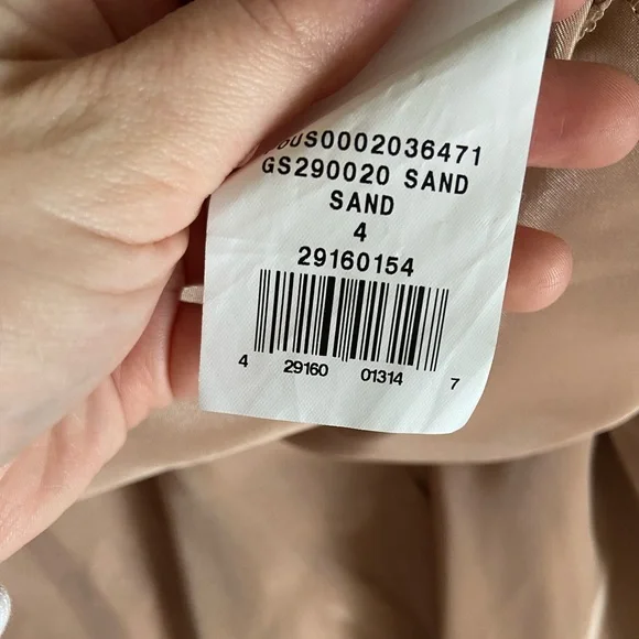 GALINA SIGNATURE
Charmeuse Tank V-Neck Dress with Slit - Picture 8 of 9